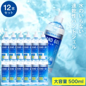 ●ギフト ハンドジェル 500ｍL×１２本セット アルコール除菌 洗浄タイプ 送料無料 TOAMIT 東亜産業