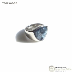 新品 トムウッド（TOM WOOD） Shield Ring シールドリング ラルビカイト シルバー 925 指輪 #48 8号