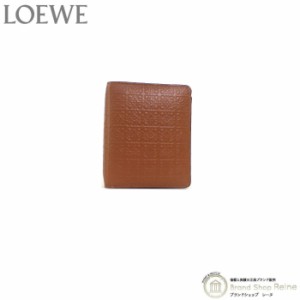 ロエベ LOEWE 財布 二つ折り KNOT コンパクト ジップウォレット ラウンドファスナー 二つ折り財布 2023年秋冬新作 CEM1CWZX01 0088