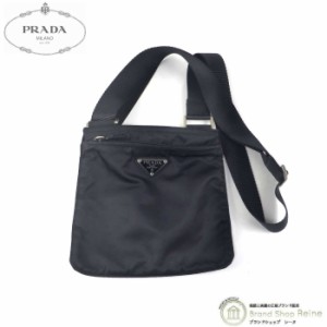 プラダ PRADA 斜め掛け ショルダー ポシェット バッグ ナイロン ボルドー