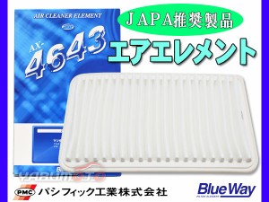 デミオ DY5R DY5W エアエレメント エアー フィルター クリーナー パシフィック工業 BlueWay AX-4643