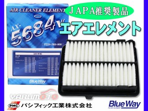 フィット GK3 GK4 GK5 GK6 GP5 GP6 エアエレメント エアー フィルター クリーナー パシフィック工業 BlueWay AX-5684V