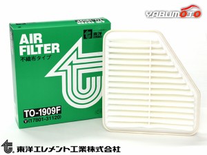 エスティマ ACR50W ACR55W エアエレメント エアー フィルター クリーナー 東洋エレメント TO-1909F H18.01〜R1.10