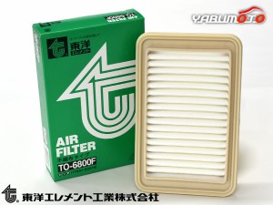 ムーヴ L175S L185S エアエレメント エアー フィルター クリーナー 東洋エレメント ターボ車 TO-6800F H18.10〜H22.12