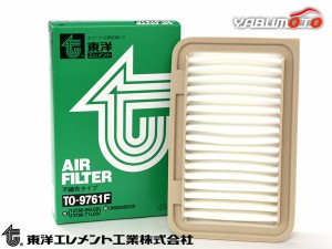 スイフト ZC72S エアエレメント エアー フィルター クリーナー 東洋エレメント TO-9761F H22.09〜H29.01