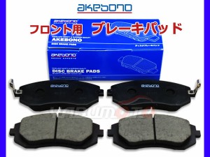 レガシィ B4 BL5 Ｈ15.06〜Ｈ21.05 NA車 フロント ブレーキパッド 前 アケボノ 国産 純正同等 スバル AN-672WK