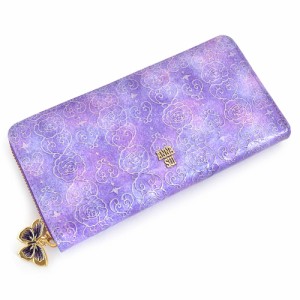 アナスイ 財布 長財布 ラウンドファスナー ラベンダー ANNA SUI 316914-92 k レディース 婦人 ギフト 定番 彼氏 彼女 プレゼント