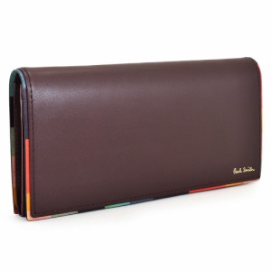 ポールスミス 財布 長財布 ワイン Paul Smith psc516-80 メンズ 紳士