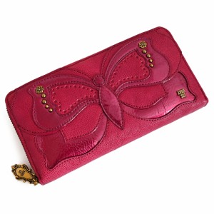 展示品箱なし アナスイ 財布 長財布 ラウンドファスナー ボルドー ANNASUI 316080-96 レディース 婦人