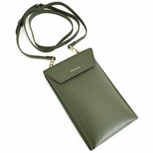 ポールスミス バッグ スマホショルダー ショルダーバッグ カーキ Paul Smith bpw375-54 レディース 婦人 ギフト 定番 彼氏 彼女 プレゼン