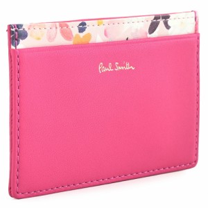 ポールスミス パスケース 定期入れ ピンク Paul Smith pwd510-24 レディース 婦人 ギフト 定番 彼氏 彼女 プレゼント