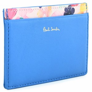 展示品箱なし ポールスミス パスケース 定期入れ 青(ブルー) Paul Smith pwd510-30 レディース 婦人