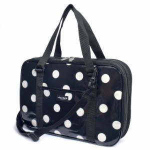 decor PolkaDot 書道・習字バッグ polka dot large(twill・black) 子供用 書道バッグのみ 書道セット 書道バッグ 書道 ケース 習字セット