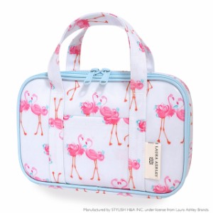 LAURA ASHLEY 裁縫・ソーイングバッグ(ミササ製 裁縫セット付き) Pretty Flamingo 子供用 裁縫セット 小学生 裁縫 セット 裁縫道具 ソー