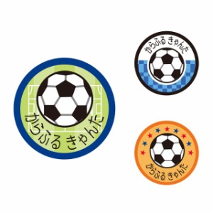 お名前キーホルダー 3個セット サッカーボール 子供用 入園準備 入学準備 セット 入園 N6902900 カラフルキャンディスタイル