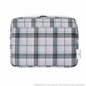 LAURA ASHLEY パソコンケース 11.6インチ Highland check ノートパソコン インナーケース スリーブケースpc ラミネート かわいい おしゃ