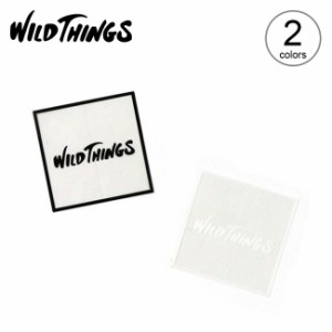 WILD THINGS ワイルドシングス スクエアロゴステッカー