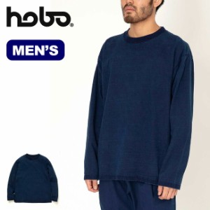 hobo ホーボー アーチザンL/SクルーネックTシャツコットンヘビーウェイトジャージ