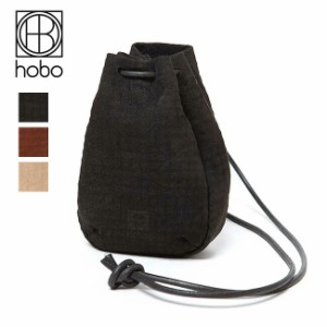 hobo ホーボー ドローストリングポーチミニウィズエコーレザー