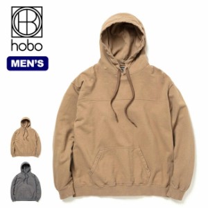 hobo ホーボー L/Sフーディ コットンスウェット ヴィンテージウォッシュ メンズ