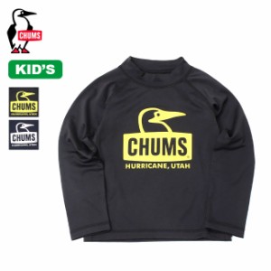 CHUMS チャムス スプラッシュブービーフェイスL/S Tシャツ【キッズ】