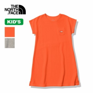 THE NORTH FACE ノースフェイス ガールズS/SラッチパイルワンピースTee【キッズ】