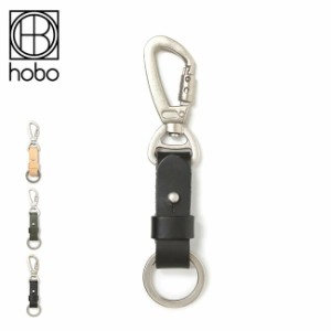 hobo ホーボー スムースカウレザー ボタンスタッドキーリング