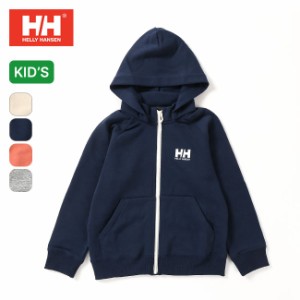 HELLY HANSEN ヘリーハンセン ロゴフルジップスウェットフーディー【キッズ】