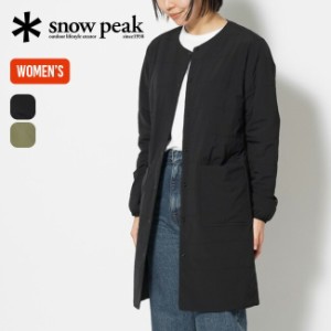 snow peak スノーピーク フレキシブルインサレーテッドロングカーディガン