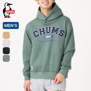 CHUMS チャムス マイトンチャムスカレッジプルオーバーパーカースウェット メンズ