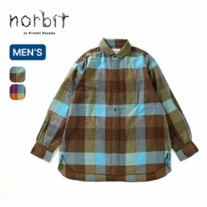 norbit ノービット ヘリンボーンビッグチェックシャツ