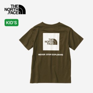 THE NORTH FACE ノースフェイス S/SバックスクエアロゴTee【キッズ】