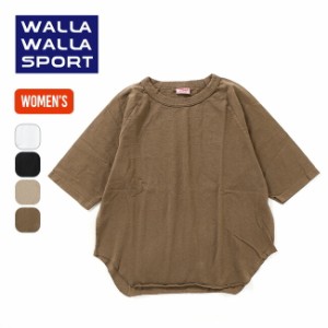 WALLA WALLA SPORT ワラワラスポーツ 【ウィメンズ】1/2ルーズベースボールTEE