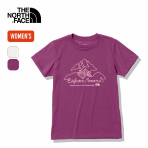 THE NORTH FACE ノースフェイス S/SエクスプロールソースマウンテンTee【ウィメンズ】