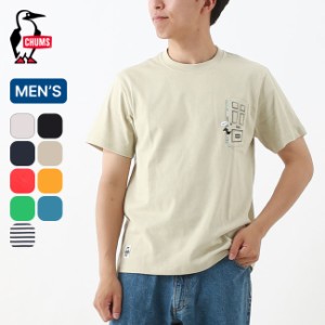 CHUMS チャムス ゴーアウトドアポケットTシャツ メンズ