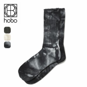 hobo ホーボー カモタイダイクルーソックス C/N/PU