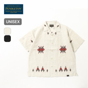 PENDLETON ペンドルトン EMBオープンカラーシャツSS ユニセックス