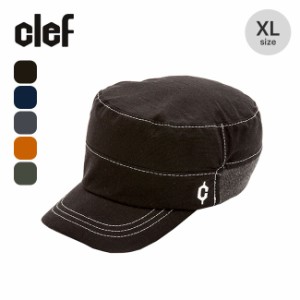Clef クレ スカイリブワークキャップ(XL)