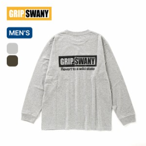 GRIP SWANY グリップスワニー ボックスロゴロングスリーブTEE