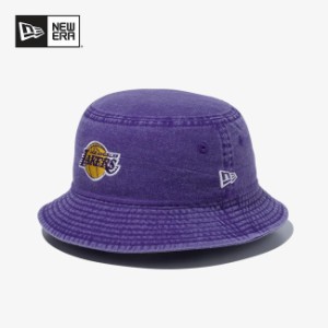 NEW ERA ニューエラ バケット01 ロサンゼルス・レイカーズアシッドウォッシュ