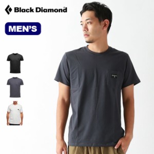 Black Diamond ブラックダイヤモンド メンズ ポケットレーベルティー Tシャツ 半袖