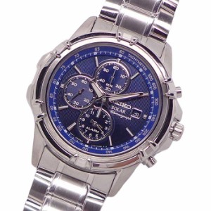 SEIKO 逆輸入 セイコー SSC141P1 SOLAR ALARM CHRONOGRAPH Date 100ｍ 防水 メンズ 腕時計 ソーラー アラーム クロノグラフ デイト セン