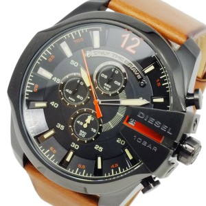 ディーゼル DIESEL 腕時計 DZ4343 メンズ メガチーフ MEGA CHIEF クオーツ クロノグラフ ブラック