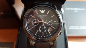 エンポリオ アルマーニ EMPORIO ARMANI クロノグラフ 腕時計 AR1452