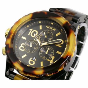 ニクソン NIXON 腕時計 42-20 CHRONO A037-679 ALL BLACK TORTOISE　A037679