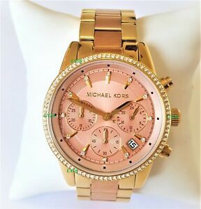 マイケルコース MICHAEL KORS 腕時計 MK3439 rose gold tone クオーツ レディース 