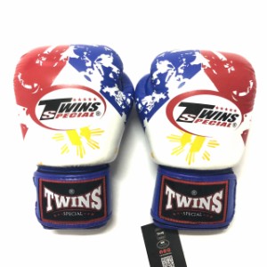 新品 正規 TWINS 本格 ボクシンググローブ フィリピン /サイズ選択/8/10/12/14/16/大人用/子供用/ムエタイ/本革製/マジックテープ式