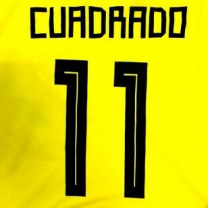 大人用 A149 18 コロンビア CUADRADO*11クアドラード 黄 ゲームシャツ パンツ付 /サッカー/チームオーダー/ユニフォーム /上下セット