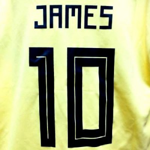 大人用 A149 18 コロンビア JAMES*10 ハメス・ロドリゲス 黄 ゲームシャツ パンツ付 /サッカー/チームオーダー/ユニフォーム /上下セット