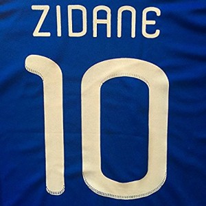 子供用 K043 18 フランス ZIDANE*10 ジダン /ゲームシャツ パンツ付 /サッカー/キッズ/ジュニア/ユニフォーム /上下セット